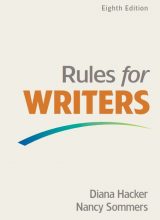 Rules for Writers - Diana Hacker - 8th Edition