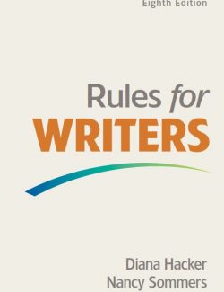 Rules for Writers - Diana Hacker - 8th Edition