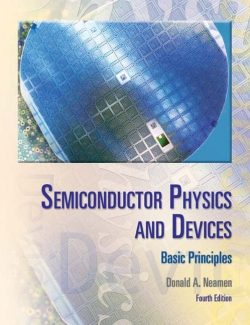 Semiconductor Physics And Devices – Donald A. Neamen – 4th Edition