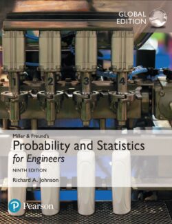 Miller & Freunds Probability and Statistics for Engineers - Richard A. Johnson - 9th Edition