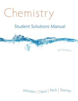 Chemistry – Kenneth Whitten, Raymond E. Davis, Larry Peck, George G. Stanley – 10th Edition
