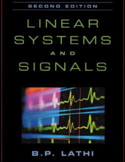 Linear Systems and Signals - B. P. Lathi - 2nd Edition