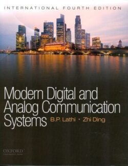 Modern Digital and Analog Communication Systems – B. P. Lathi, Zhi Ding – 4th Edition