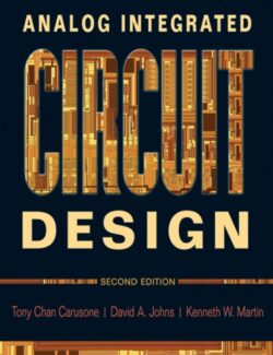 analog integrated circuit design david johns kenneth w martin 2nd edition 2