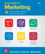 essentials of marketing a marketing strategy planning approach william d perreault joseph p cannon e jerome mccarthy 15th edition