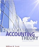 financial accounting theory william r scott 7th edition